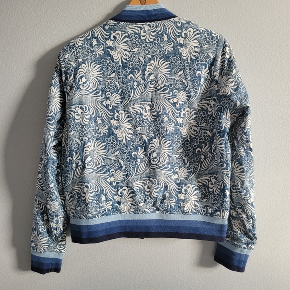 NWT Faherty Mandalay Reversible Bomber Jacket | Size S - Picture 3 of 10